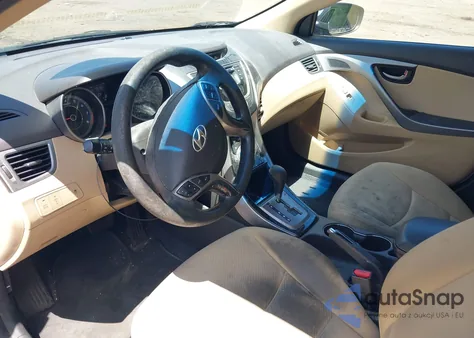 2013 Hyundai Elantra Gls z USA, uszkodzony, nr VIN KMHDH4AE3DU624042